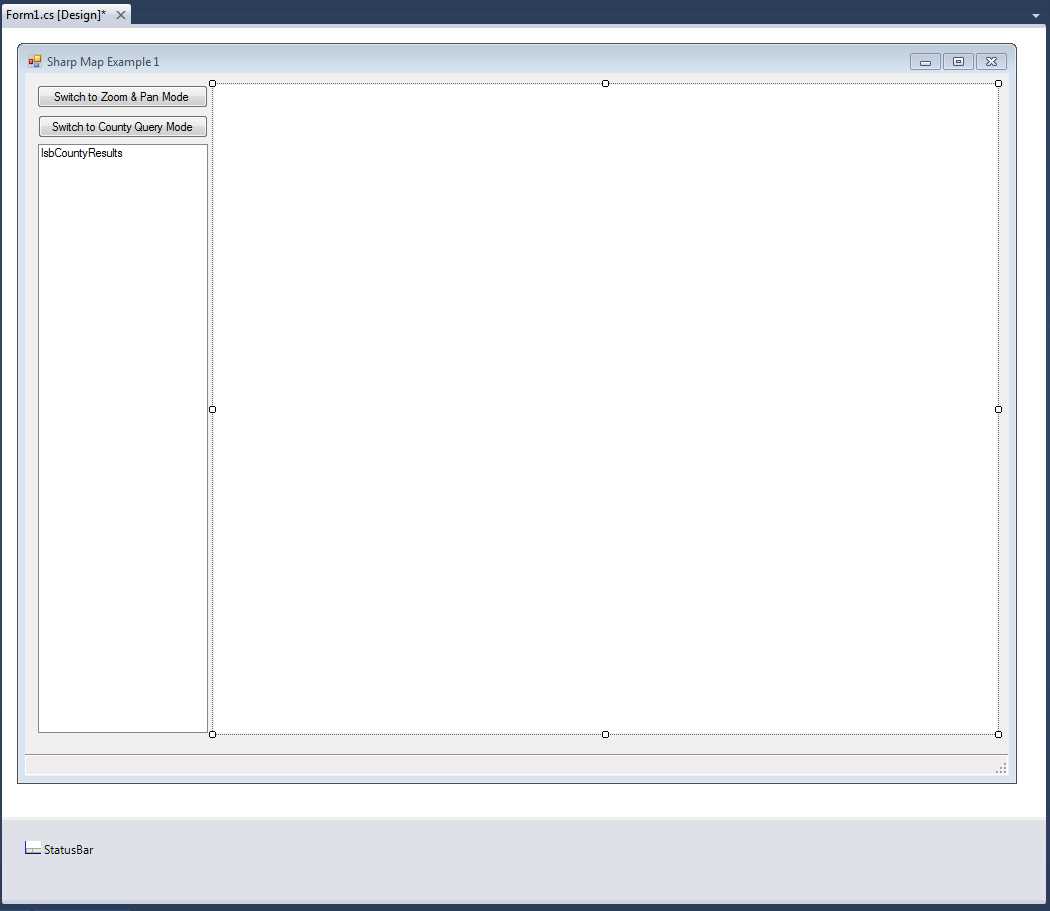 Completed SharpMap UI